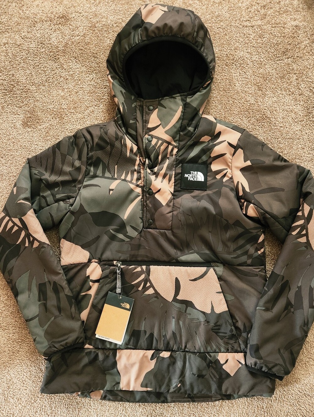 The North Face Fallback Hoodie. Palm Print